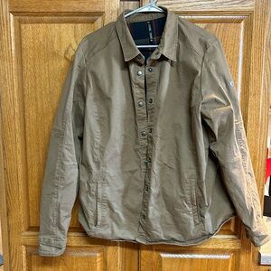 Kuhl Womens Generatr Shirt Jacket flannel lined. XL